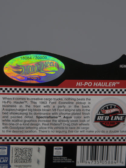 Red Line Club Hi-Po Hauler Niebieski